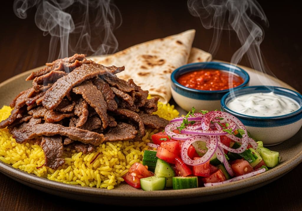 Beef Döner Plate