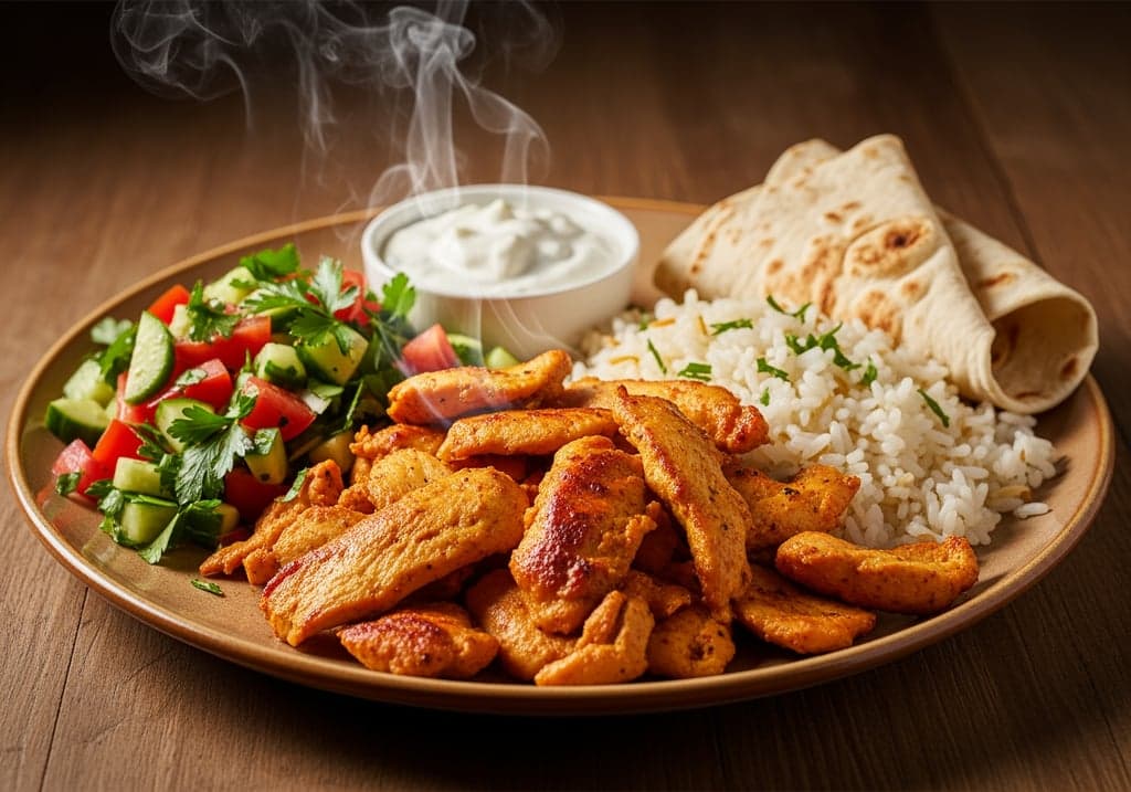 Chicken Döner Plate